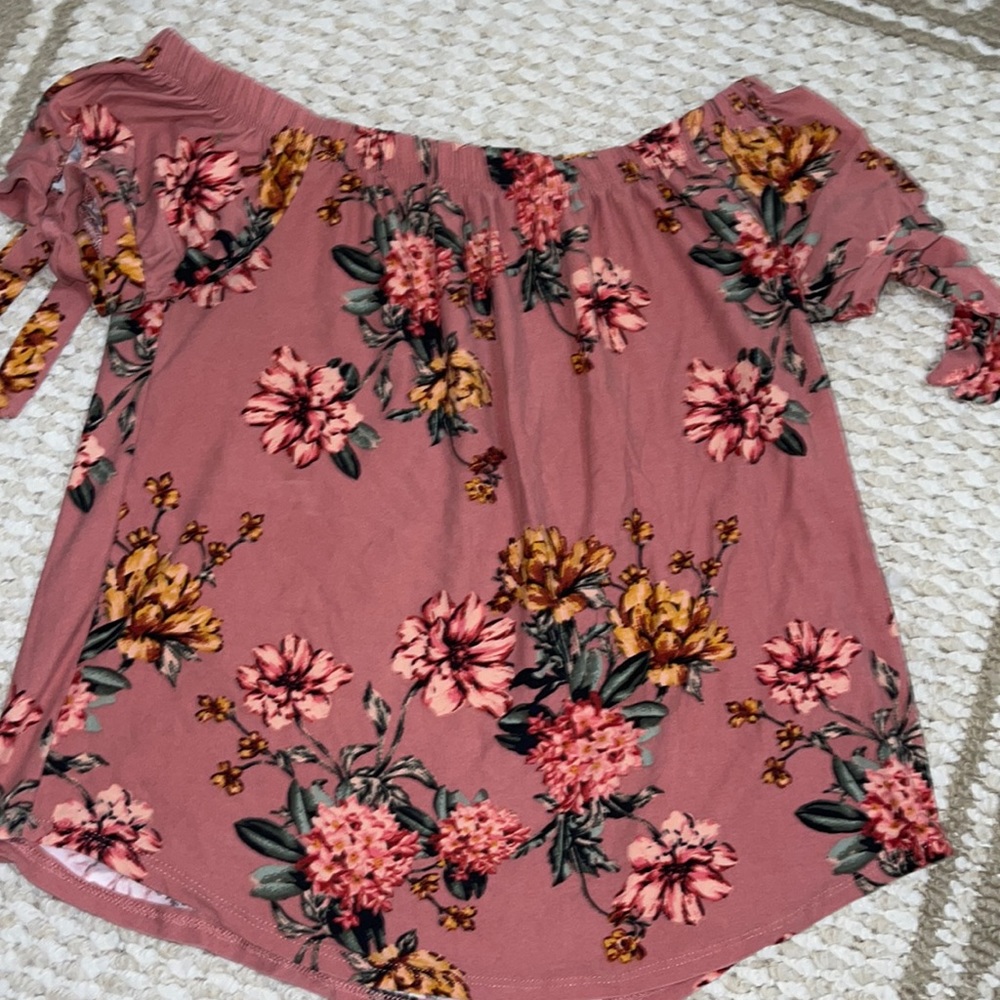 Off the shoulders blouse